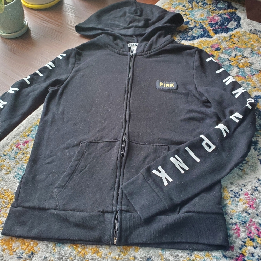 Victoria's Secret PINK Zip-Up Hoodie Size XS